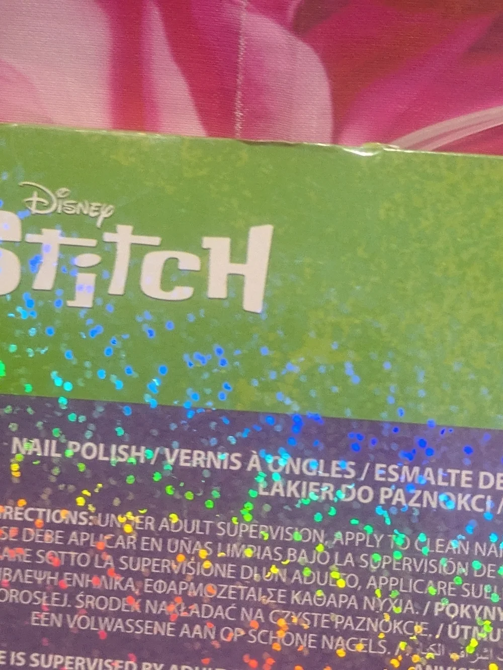 Disney Stitch Kids Nail Polish Set - Purple & Multicolor